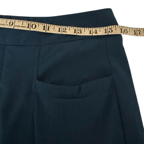 HELMUT LANG DARK TEAL PEGGED LEG ZIP ANKLE PANTS SIZE 4 - Picture 11 of 15